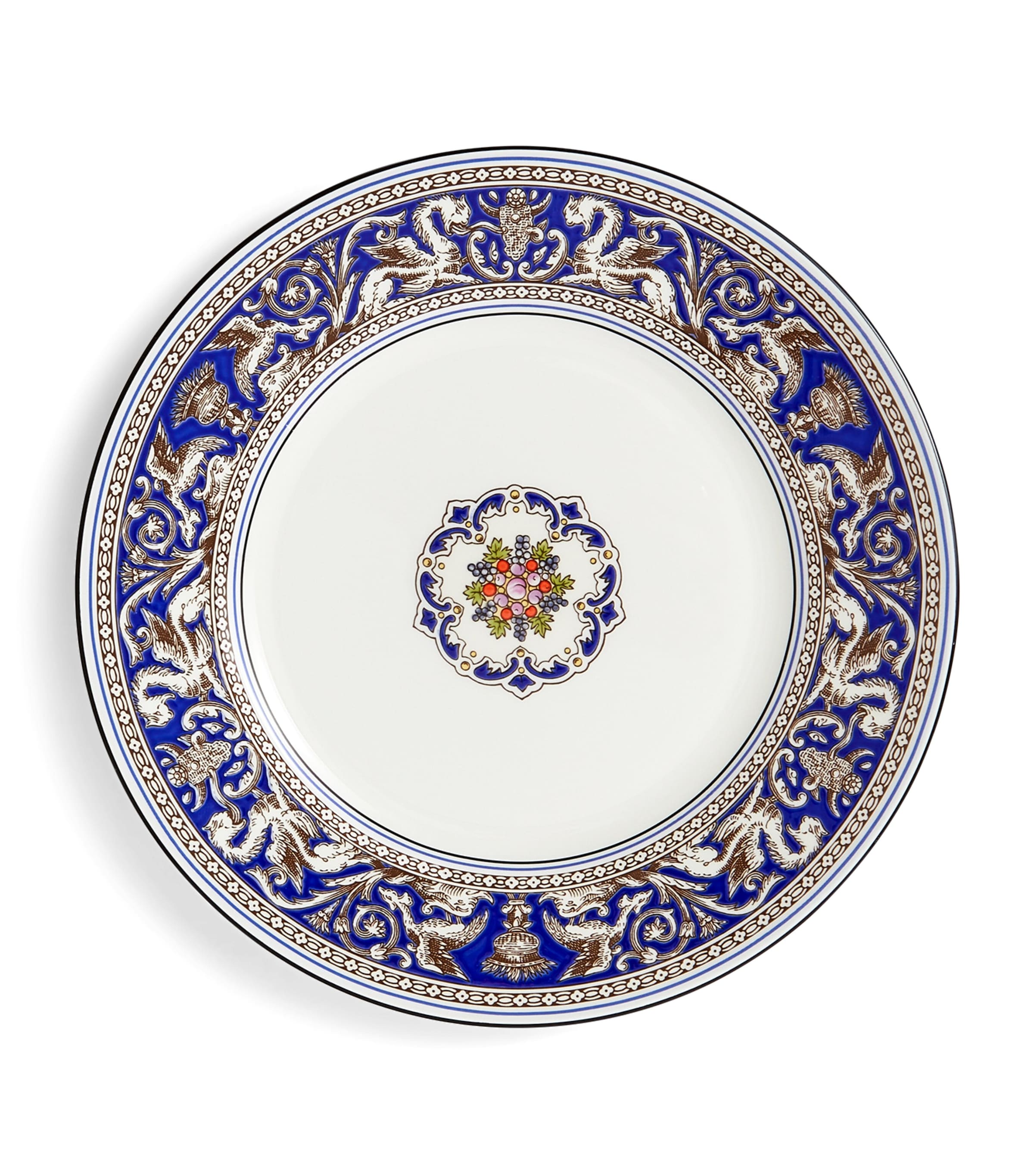 Wedgwood Florentine Marine bone china plate 20.5cm (British brand)