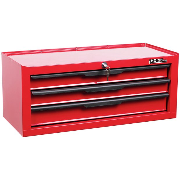 Hilka 3 Drawer Add On Tool Chest 62x26x25cm, UK version