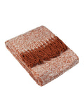 Furn herringbone throw rust orange 130x180cm, UK version