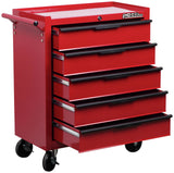 Hilka 5 drawer tool trolley steel cabinet 22kg, UK version