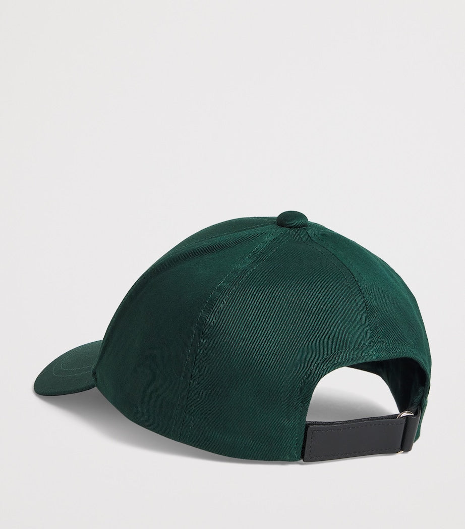 Emporio Armani cotton patch baseball cap - British product