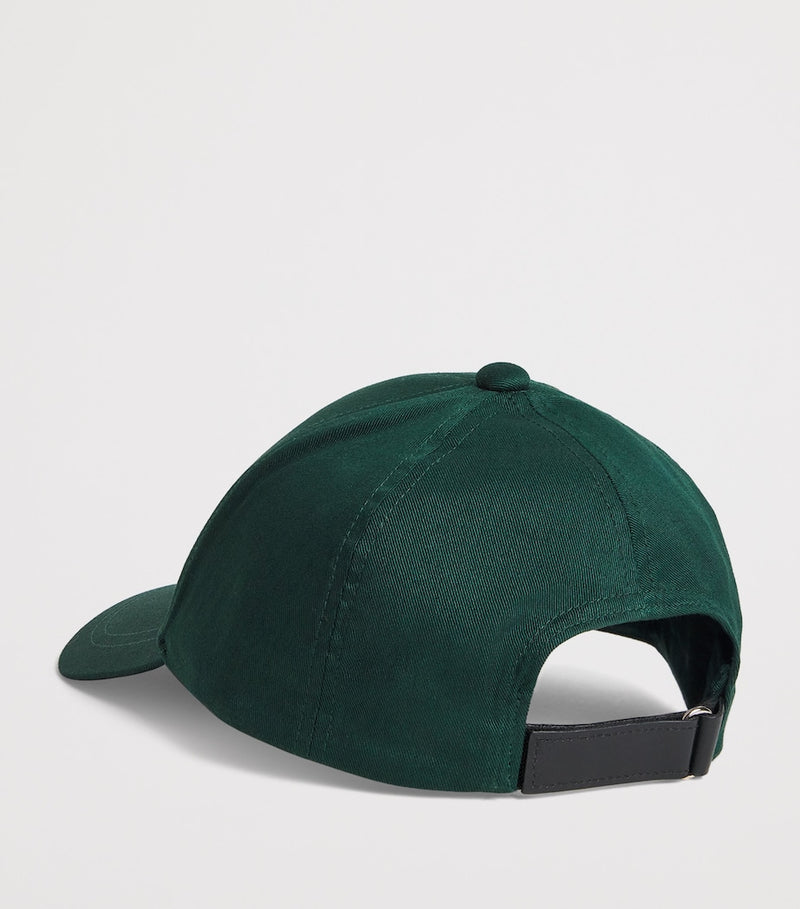 Emporio Armani cotton patch baseball cap - British product