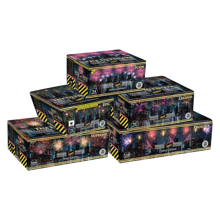 Black Cat The Ultimate 5 Pack Single Ignition Fireworks