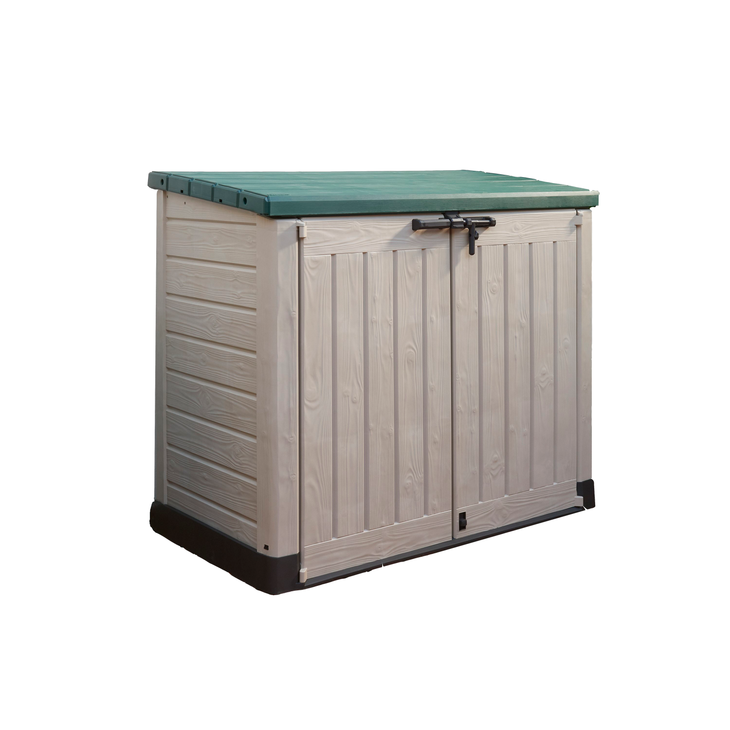 Keter garden storage box Beige/Green 1200L, UK version