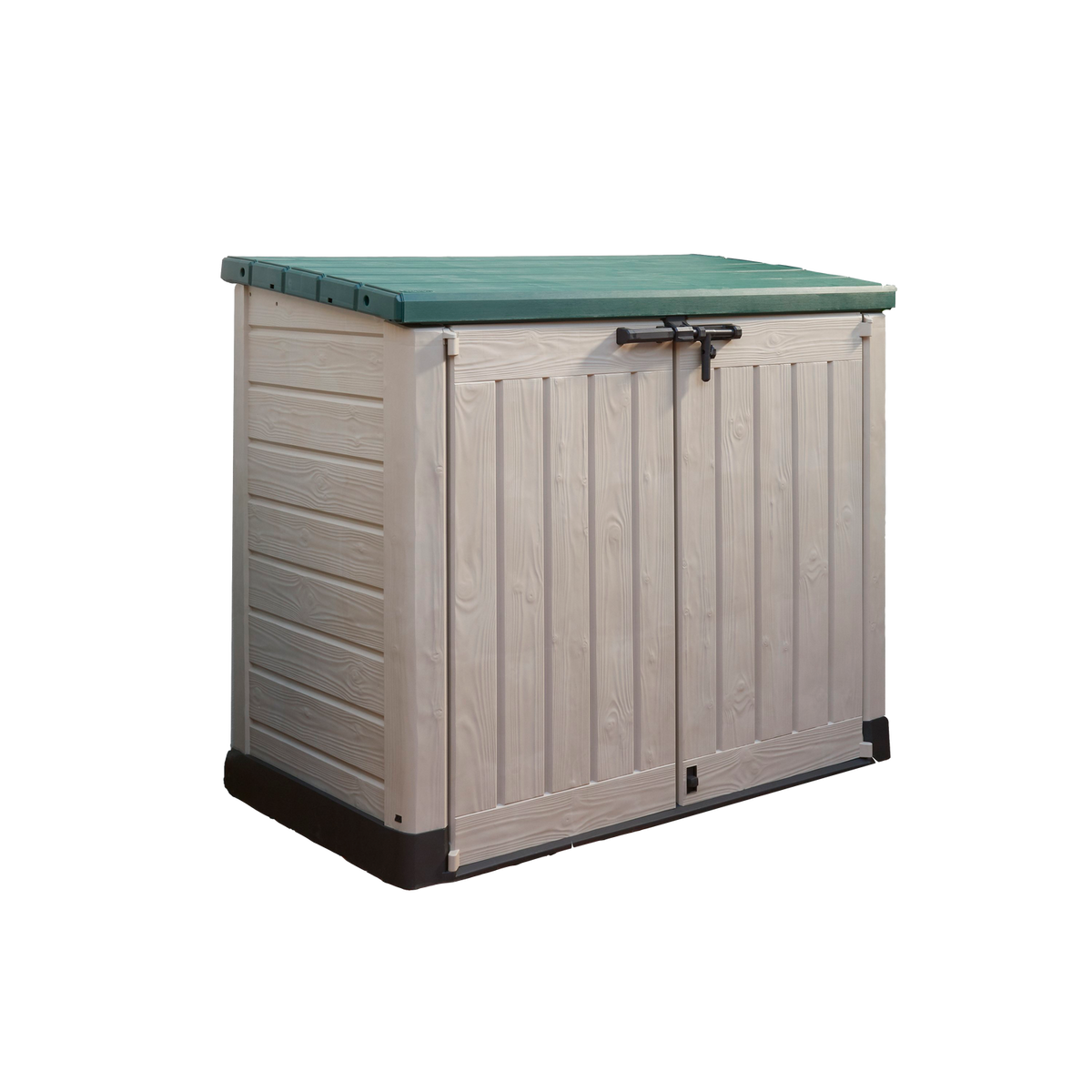 Keter garden storage box Beige/Green 1200L, UK version
