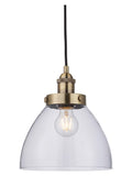 Gallery Home antique brass pendant ceiling light (British brand)