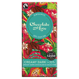 Chocolate and Love Fairtrade Organic Creamy 55% Dark Chocolate   80g GOODS M&S   