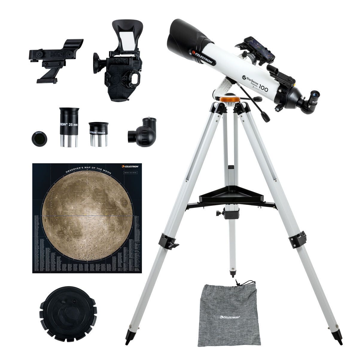 Celestron Lunar Edition StarSense Explorer 100DX Refractor Telescope GOODS Costco UK