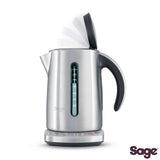 Sage Smart Kettle Luxe 1.7L cordless kettle in silver - British product