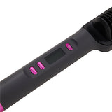 Livingandhome Hair Straightener Brush Black 30W (British brand)