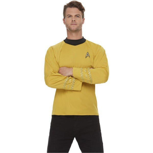 Smiffys Star Trek Original Series Command Uniform gold top (British brand)