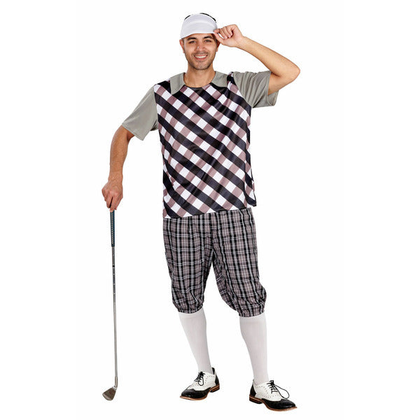 Orion Costumes Male Golfer Costume (Black & White) X-Large GOODS Superdrug   