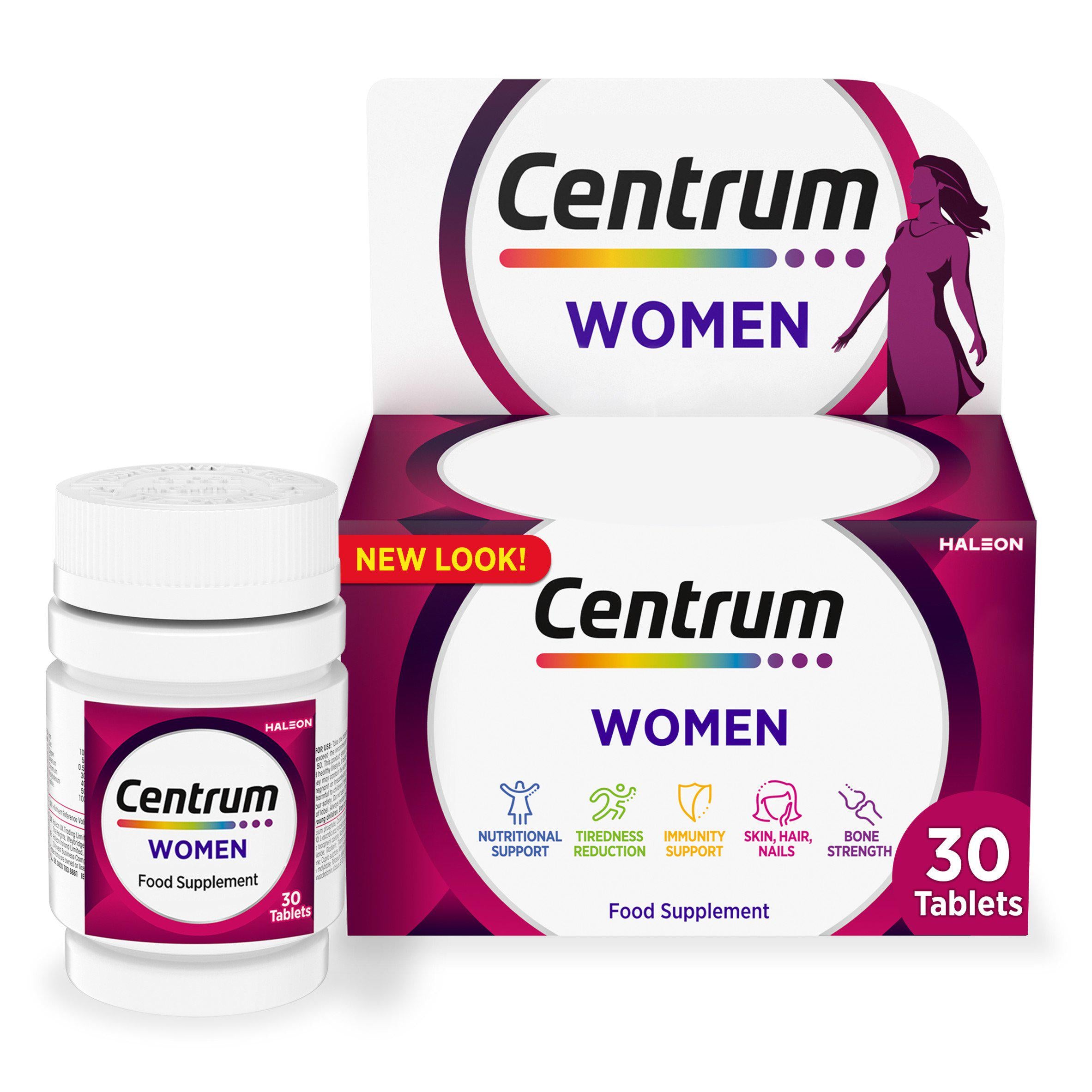 Centrum Women Multivitamins & Vitamin Tablets x30 GOODS Sainsburys   