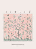 Laura Ashley Blush Eglantine 3M veggtapet (britisk merke)