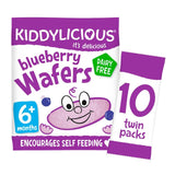 Kiddylicious Blueberry Maxi Wafers Baby Snacks Multi   10 x 4g GOODS M&S   