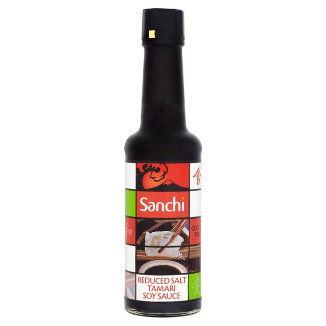 Sanchi Tamari Soy Sauce Reduced Salt Gluten Free   150ml