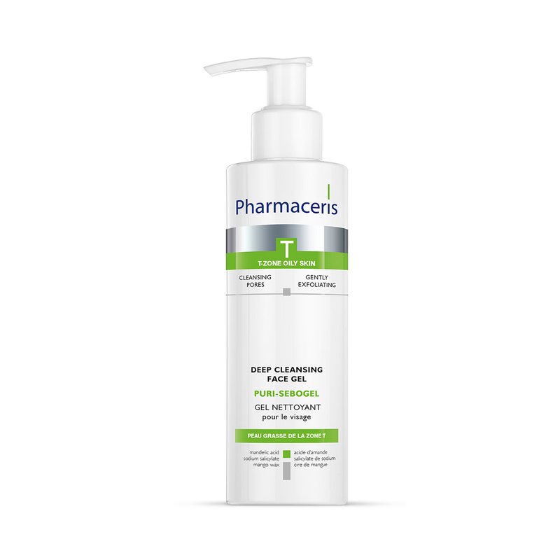 Pharmaceris T Puri-Sebogel deep cleansing face gel 190ml (British brand)