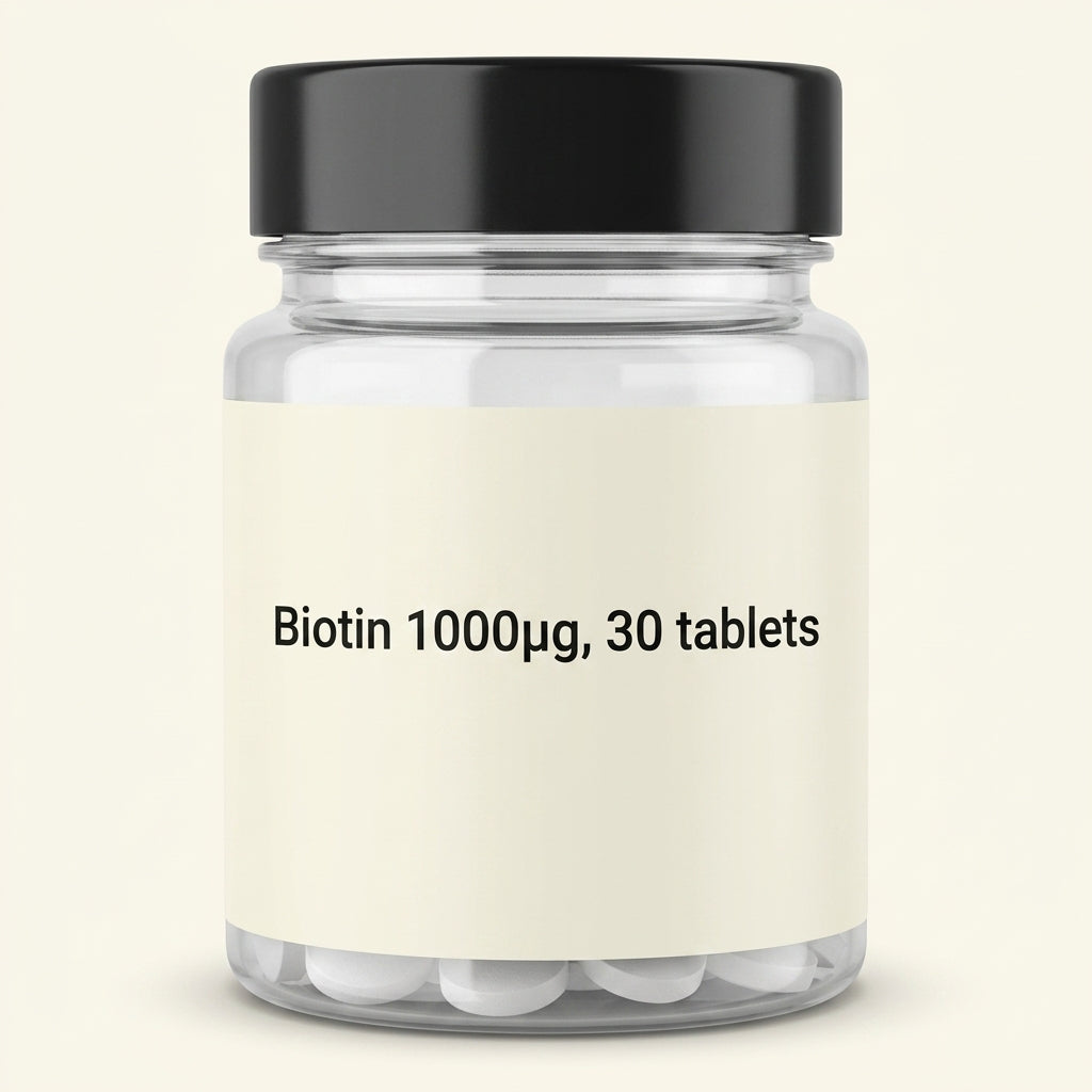 Holland & Barrett Biotin 120 Tablets 300ug - 1000 ug 30 Tablets