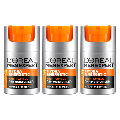 Costco UK Anti-Fatigue Face Moisturiser with Vitamin C and Guarana 3 x 50ml- Buy online at McGrocer