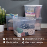 Wham 80L storage boxes pack of 3 (British brand)