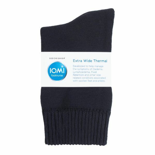 IOMI Extra Wide Non Elastic Thermal Oedema Socks 12-14 UK GOODS Superdrug   