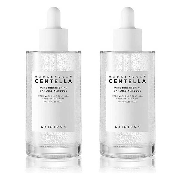 SKIN1004 Centella brightening ampoule twin pack, imported from the UK