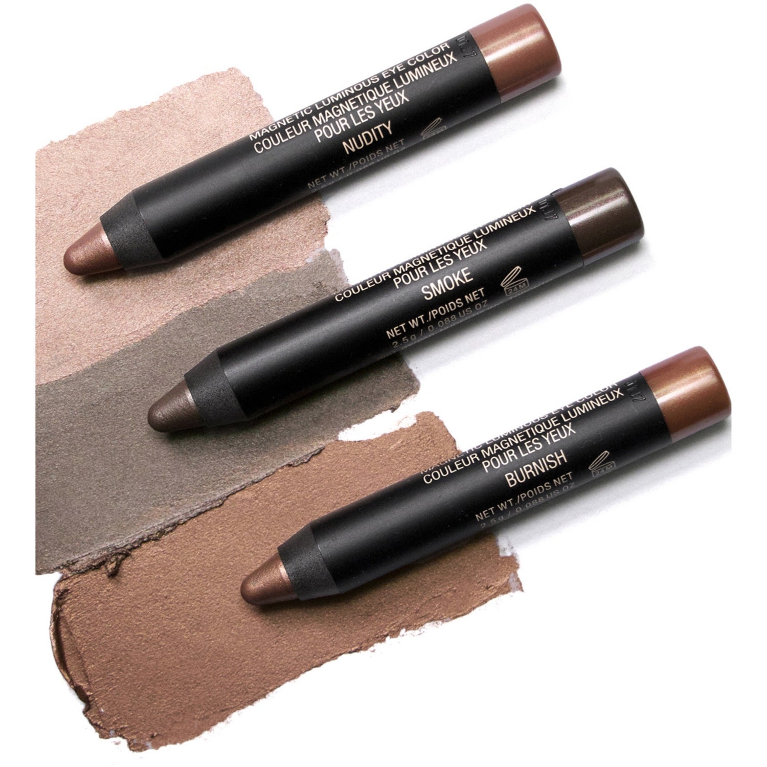 NUDESTIX Mini Metallic eye kit with three pencils, UK version