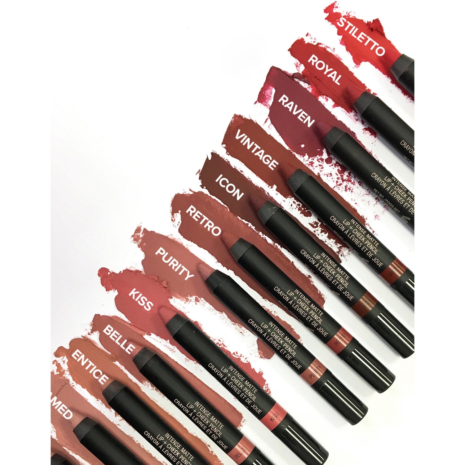 NUDESTIX intense matte lip and cheek pencil 1.41g (British brand)