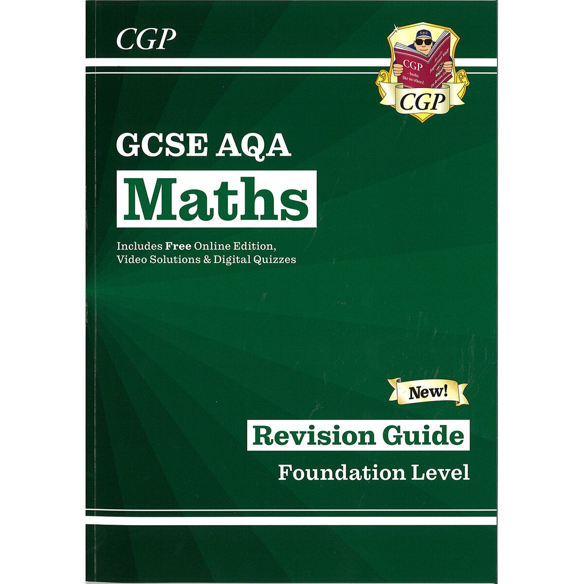 CGP GCSE Maths AQA Foundation book pack 3 books, UK version