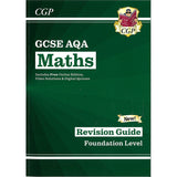 CGP GCSE Maths AQA Foundation book pack 3 books, UK version