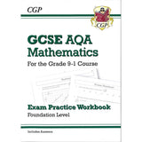CGP GCSE Maths AQA Foundation book pack 3 books, UK version