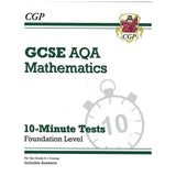 CGP GCSE Maths AQA Foundation book pack 3 books, UK version