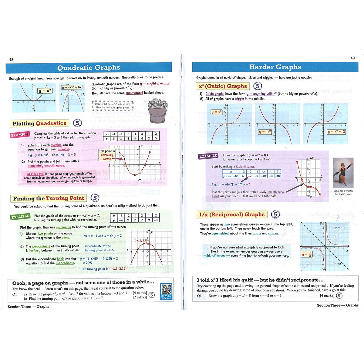 CGP GCSE Maths Foundation pack 3 books, UK version