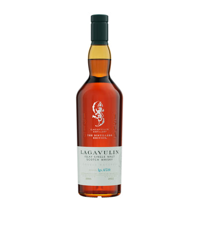 Harrods Lagavulin Islay Single Malt Scotch Whisky Distillers Edition 70cl- Buy online at McGrocer