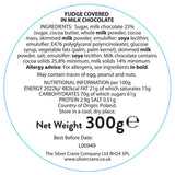 Silver Crane Christmas Nutcracker fudge tin three colours 300g (British brand)