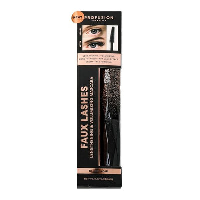 Superdrug Profusion Cosmetics Faux Lashes Lengthening Mascara- Buy online at McGrocer