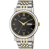 Citizen Eco-Drive men's two-tone watch 35mm (British brand)