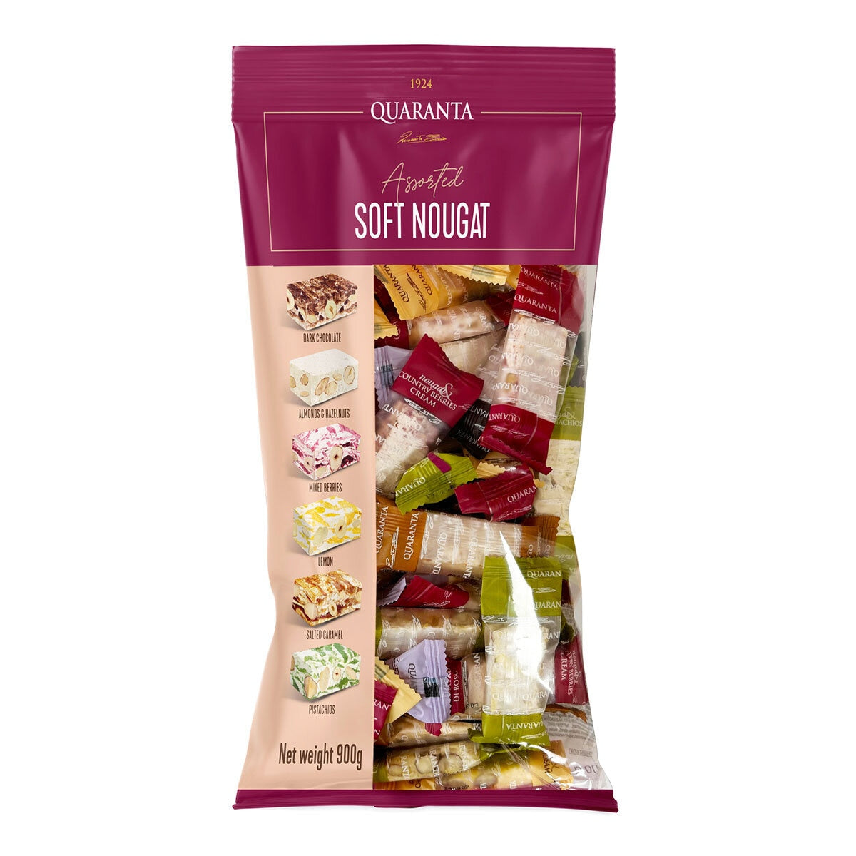 Quaranta Assorted Italian Soft Nougat, 900g GOODS Costco UK