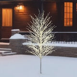 7ft Twinkle Twig Tree with 160 Warm LED Lights