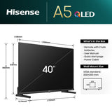 Hisense 40A5NQTUK 40 Inch QLED Smart TV GOODS Costco UK