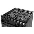 Bush double oven dual fuel cooker black 60cm - British product