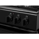 Bush double oven dual fuel cooker black 60cm - British product