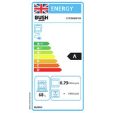 Bush double oven dual fuel cooker black 60cm - British product