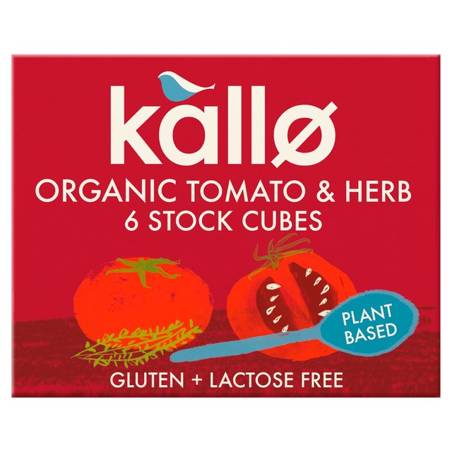 Kallo Organic Tomato & Herb Stock Cubes   6 x 11g GOODS M&S   