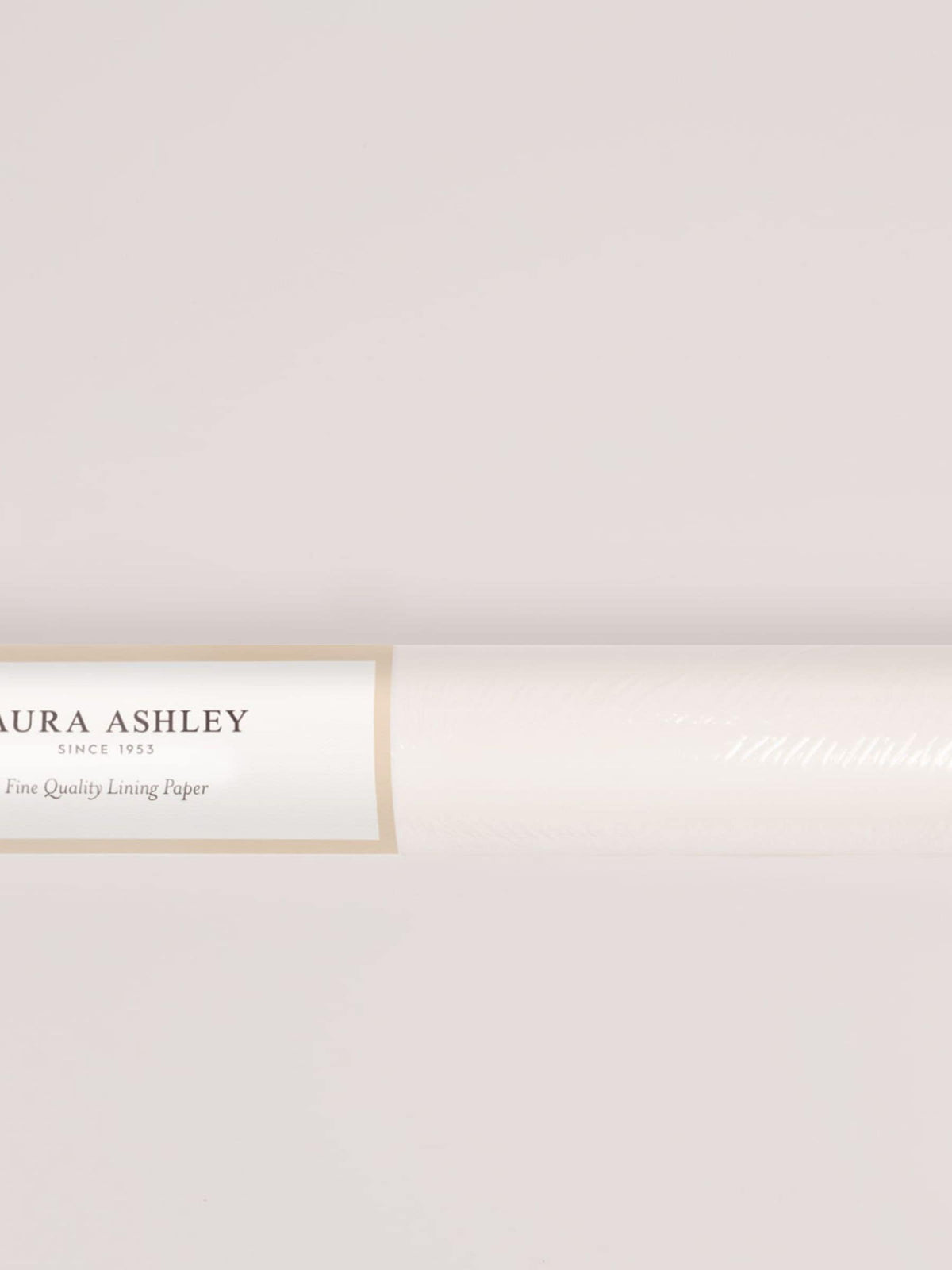 Laura Ashley white lining paper 10m roll, UK version