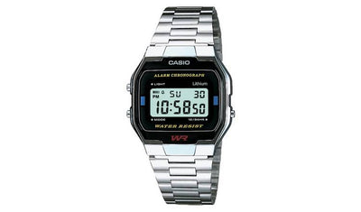 Argos Casio Chronograph Silver Stainless Steel Watch- Buy online at McGrocer
