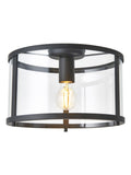 Gallery Home Black Vernon Ceiling Light