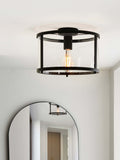 Gallery Home Black Vernon Ceiling Light