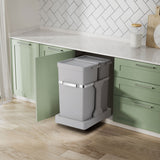 EKO Deco Duo pull out recycling bin 20+15L - British product