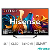 Hisense 55A7NQTUK 55 Inch QLED Freely Smart TV GOODS Costco UK